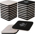 20 Pack 3In.Square Felt Sliders for Hard Surfaces - Heavy Duty Furniture Moving Sliders